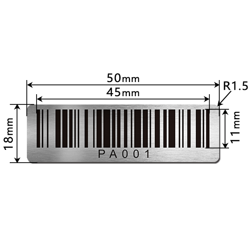 ETM5018 金屬條形碼